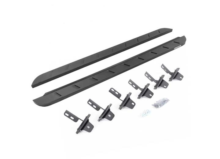 Go Rhino - 21c Bronco(excl Sport)73in Rb10 Slim Line Running Boards Txt Powder Coat Complete Set Complete Set - 63412973SPC