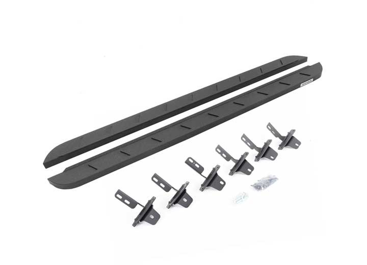 Go Rhino - 21c Bronco(excl Sport)73in Rb10 Slim Line Running Boards Bedliner Coating Complete Set - 63412973ST