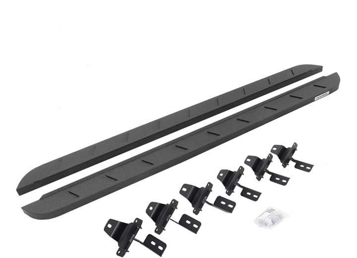 Go Rhino - 18c Wrangler Jk Unlimited 73in Rb10 Slim Line Running Boards Bedliner Coating Complete Set - 63450673ST