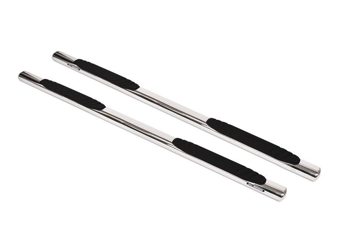 Go Rhino - 87in 4in Oval Side Bar 4in O.e. Xtreme Plus  Pol. S/s(brkt Not Incl) - 640087PS