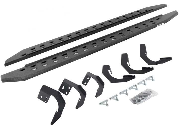Go Rhino - 1518 Ram 1500(190c Classic)crew Cab 87in Rb20 Slim Line Running Boards Complete Set - 69420687ST