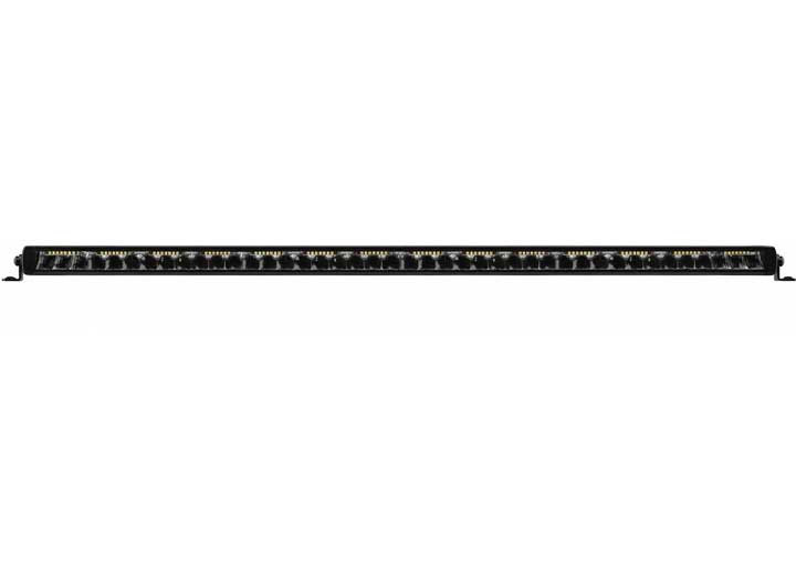 Go Rhino - 39.5in Blackout Combo Series Single Row Light Bar W/amber Lighting Blk - 754004012CSS
