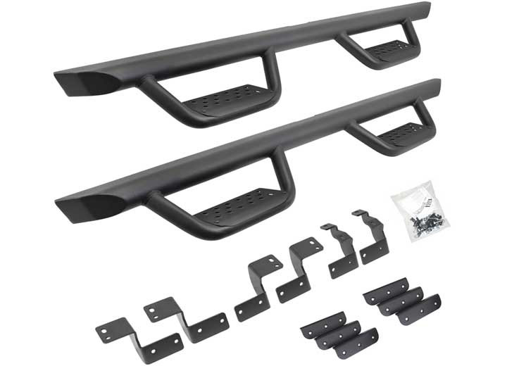 Go Rhino - 14c 4runner Dominator Xtreme D2 Side Steps W/rocker Panel Mnting Brkt Kit - D224425T