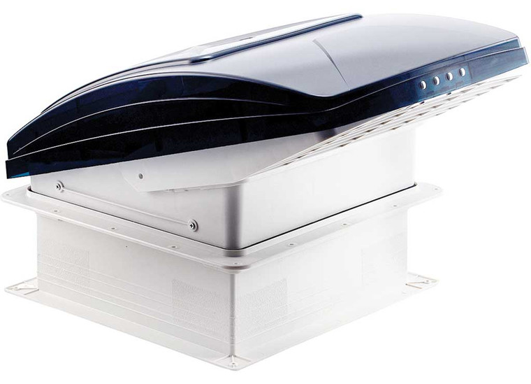 Heng's - Zephyr Ultra Uilt In Rain Shield 14in White Lid W/remote - SV1115-G4