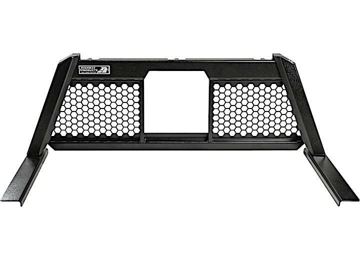 Highway Products - Guardian Open Mesh Smooth Black Upright Smooth Black Center Size 4 - 4011-039-BK62