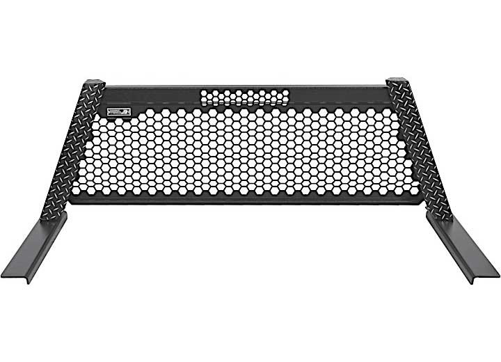 Highway Products - Honeycomb Full Wave Leopard Upright Smooth Black Center Size 1 - 4012-039-BK62S