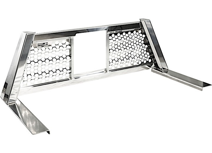 Highway Products - Honeycomb Open Wave Polished Aluminum Upright Smooth Aluminum Center Size 1 - 4030-060