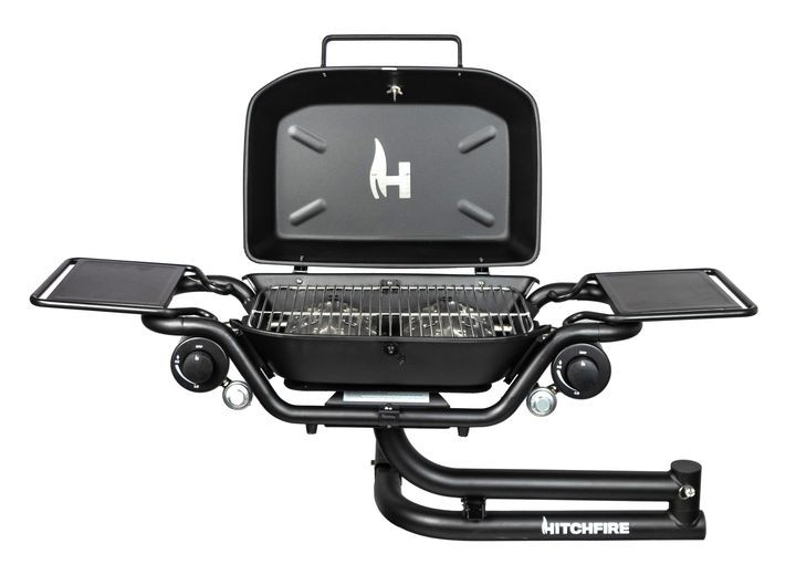 Hitchfire - F20 Hitch Mounted Propane Gas Grill 20k Btu - HGF01F2001