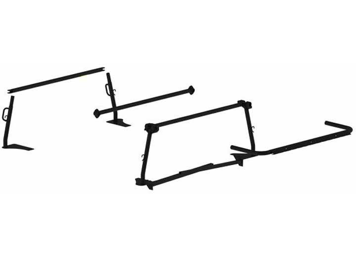 Holman - The Pro Rack Leg & Crossbar Kit  Fullsize Trucks W/ Cap  24in H Cap - 12001