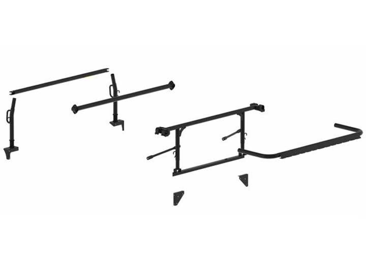 Holman - The Pro Rack Leg & Crossbar Kit  Service Bodies Black - 12004
