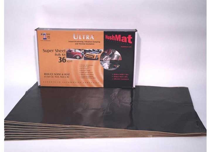 Hushmat - Super Bulk Kit W/ 9 Sheets Of 18x32in Ultra W/ Black Foil 36 Sq Ft - 10800