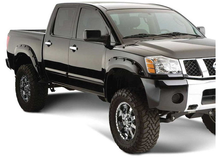 Husky Liner - 0415 Titan Fits Beds With Lock Box Fender Flares Pocket Style 4pc - 2807907
