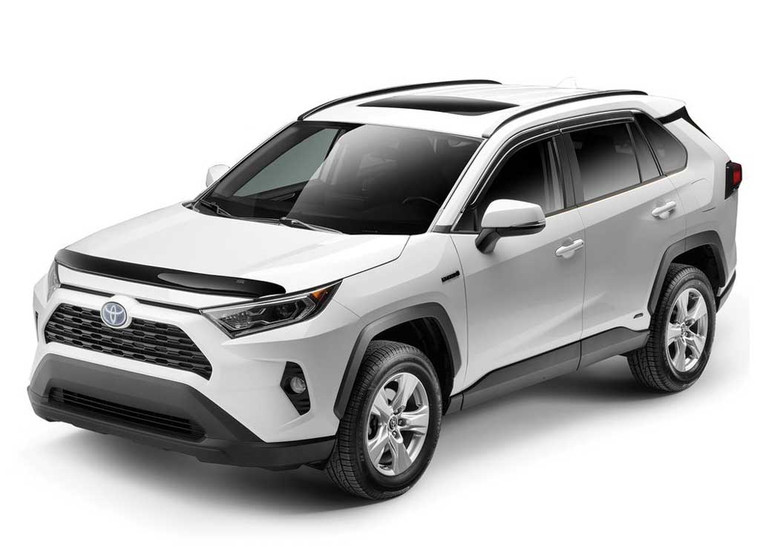 Husky Liner - 19c Rav4 Hood Shield Smoke - 2810222