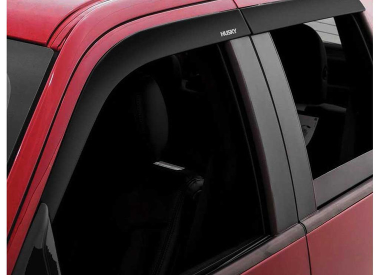 Husky Liner - 0918 Dodge Ram 1500 Quad Cab Inchannel Mount Ventvisor 4 Pc Set Smoke - 2864003