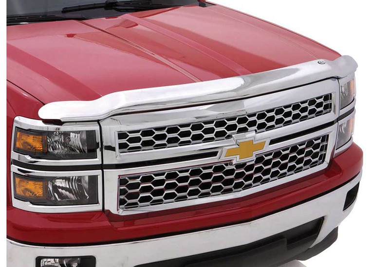 Husky Liner - 1924 Ram 2500 (ex Powerwagon & Rebel Hoods) Aeroskin Chrome 1 Pc - 2892189