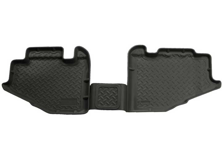 Husky Liner - 9706 Wrangler 2nd Seat Floor Liners Blk - 61731