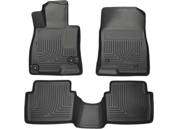 Husky Liner - 1416 Mazda 3 Front/2nd Seat Floor Liners Black - 98651