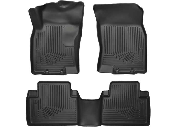 Husky Liner - 1420 Rogue Front/2nd Seat Floor Liners Weatherbeater Series Black - 98671