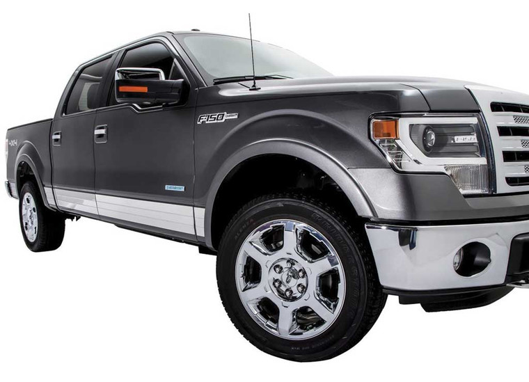 ICI - Innovative Creations - 0110 F250/f350 Crew Cab Long Box Se Rocker Panels - SE-T4086-304M