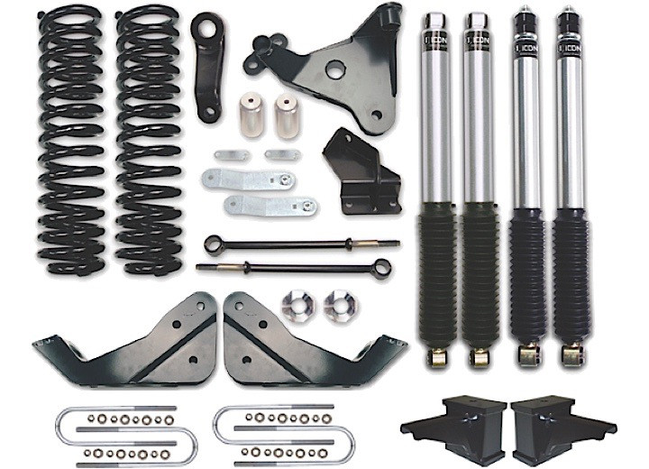 Icon Vehicle Dynamics - 05up Fsd Front 7in Dual Rate Spring Kit - 67015