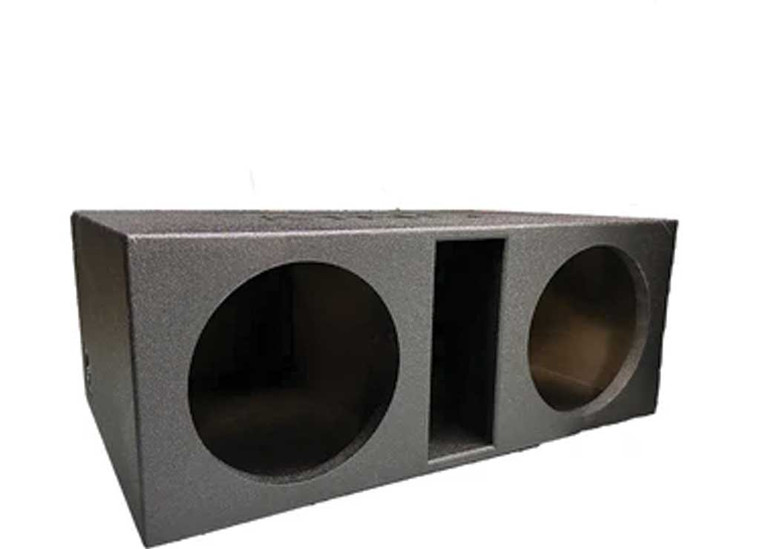 KING BOXES - Dual 12in Xlarge Box Subwoofer Encloser - AK-12DVXL