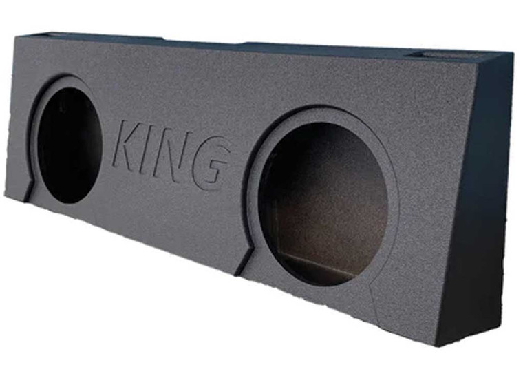 KING BOXES - 0713 Silverado/sierra Crew Cab 12in Upfire W/ports Subwoofer Enclosure - AK-GMC17-12