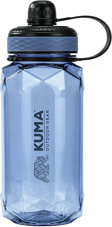 Kuma Outdoor Gear - Poly Mountain Water Bottle  Cobalt Blue - 240-KM-PMW-COB