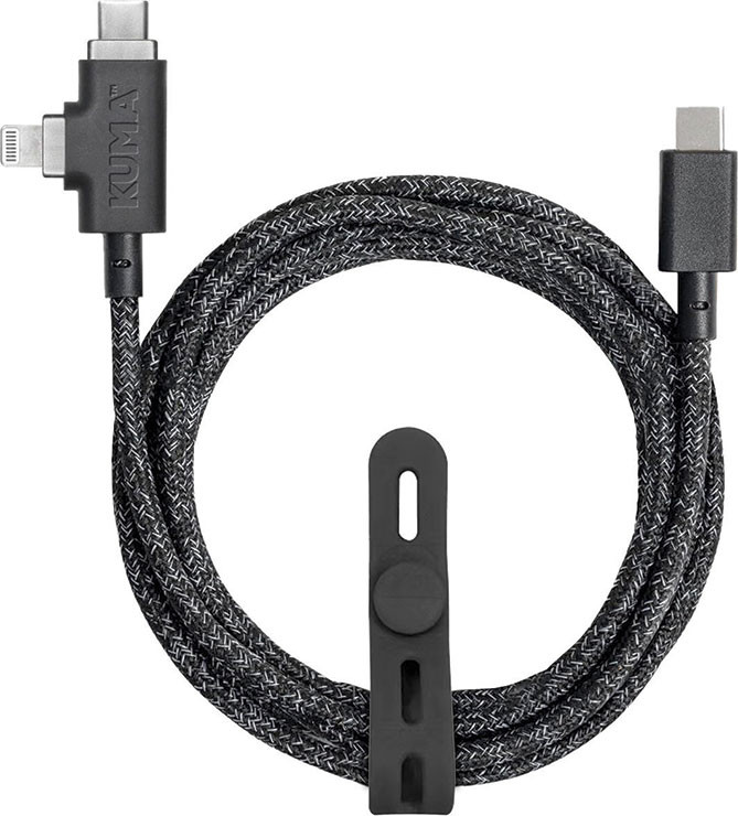 Kuma Outdoor Gear - Kuma 2 In 1 Charging Cable - 604-KM-USBCC-BG
