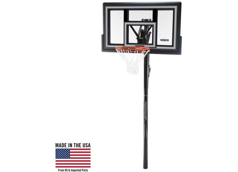 Lifetime - Lifetime Adjustable Inground Basketball Hoop (50inch Polycarbonate) - 1084