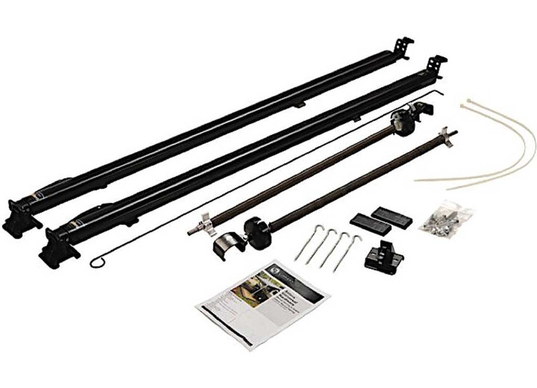 Lippert - Universal Awning Hardware  Solera Classic Short  Am Kit  Black - 434715