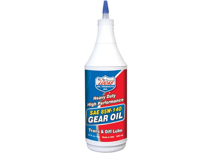 Lucas Oil - Sae 85w140 Plus H/d Gear Oil 1 Quart Case Of 12 - 10042