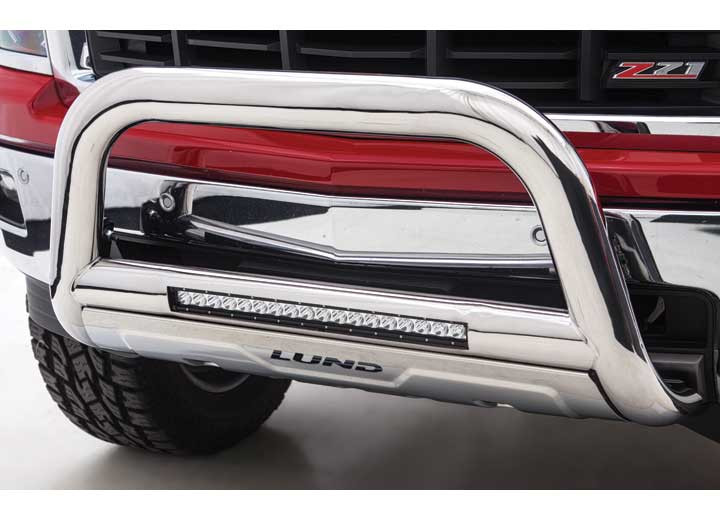 Lund - 1119 Silverado/sierra 2500/3500 Bull Bar With Light And Wiringstainless - 47021203