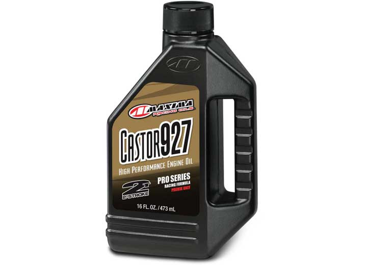 Maxima  - Castor 927 2 Stroke Engine Oil Pro Series Racing Formula Premix 16 Oz / 473ml - 23916