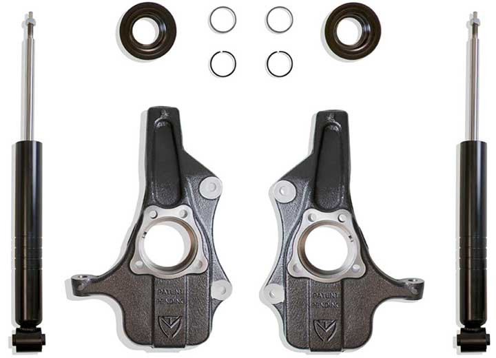 Maxtrac Suspension - 21c Silverado/sierra Suv 2in/3in Lowering Kit Tahoe/suburban/yukon/yukon Xl 2wd/4wd - KS330823