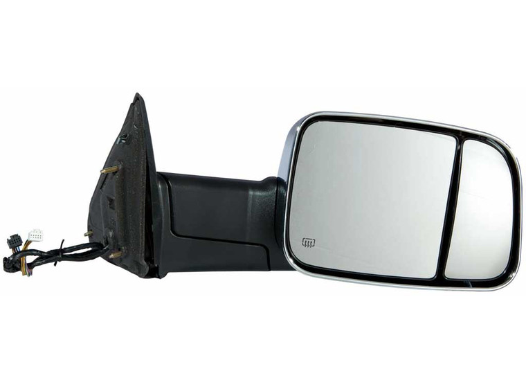 Maxzone Vehicle Lighting Corp - Dg Ram P/u R1500/2500/3500 1012 Pwr Ht W/sgl Pdl Mem Towing Pkg Mir Rh (chrome) - 334-5419R3ECH1