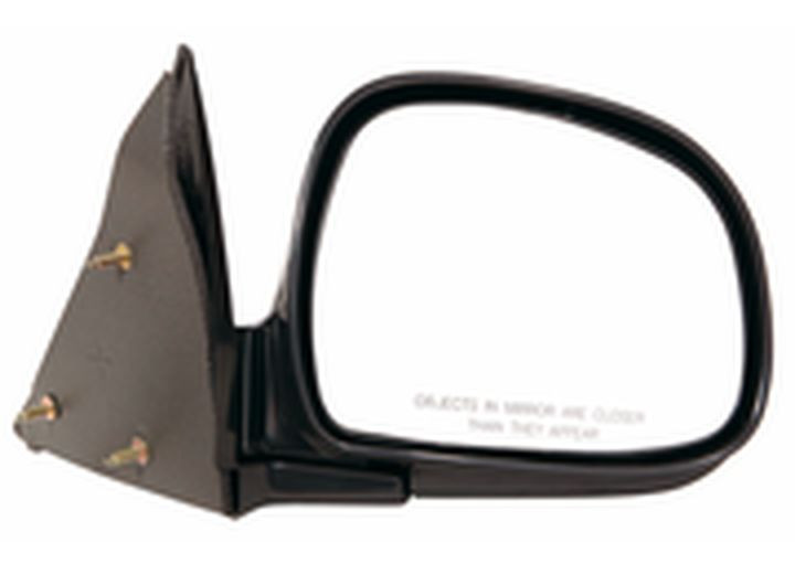 Maxzone Vehicle Lighting Corp - Rt Mirror Outside Rear View Below Eyeline Foldaway; Manual; Black  Chevrolet S10 - 335-5408R3MB