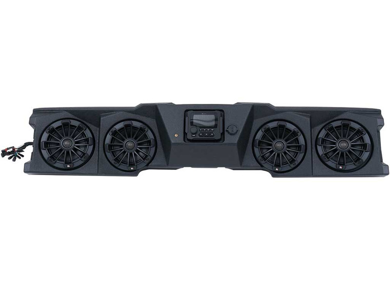 MB Quart - 2017up Canam Defender Tuned Audio Pkg W/ Four 6.5in Speakr 320w Stage 4 Visor Audio - MBQD-STG4A-1