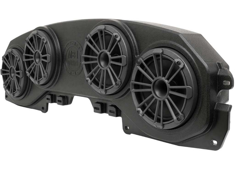 MB Quart - Mbq Wrangler Jl/gladiator Jt Tuned Rear Overhead Soundbar W/ 8 In Comp Horn Spkr - MBQJ-48HRGB