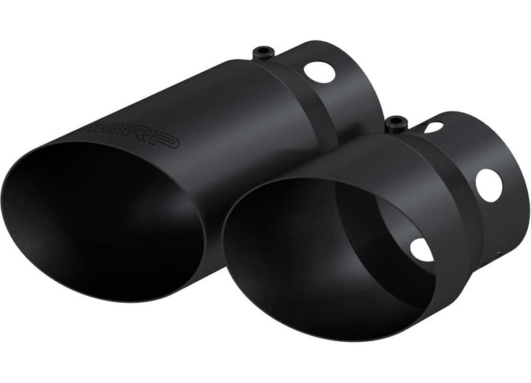 MBRP - 08c F250/350/450 6.4l/6.7l Powerstroke Blkcoated 4 In Id/5 In Od Tip Cover Se - T5111BLK