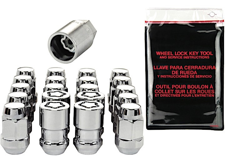 McGard - 5 Lug Hex Install Kit 1/220 Cone Seat Bulge W/wheel Lks 3/4 Hex 1.45 In Oal C - 84550