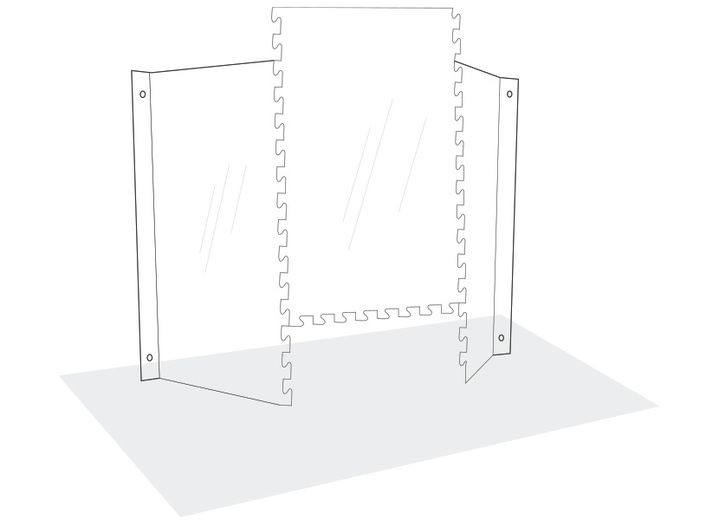 Meyer Shop Supplies - Retail Counter Shield - 98662