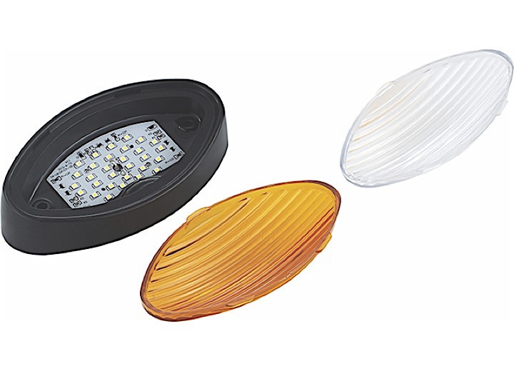 MG Innovative - Black Led Oval Light 110170lum - 9090130