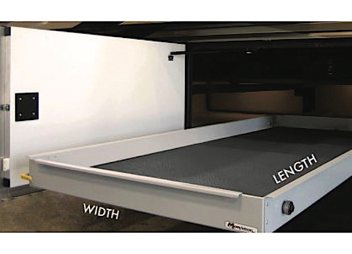 Morryde - Fully Assenbled 60% Extension 26inx60in Cargo Tray W/carpet - CTG60-2660W