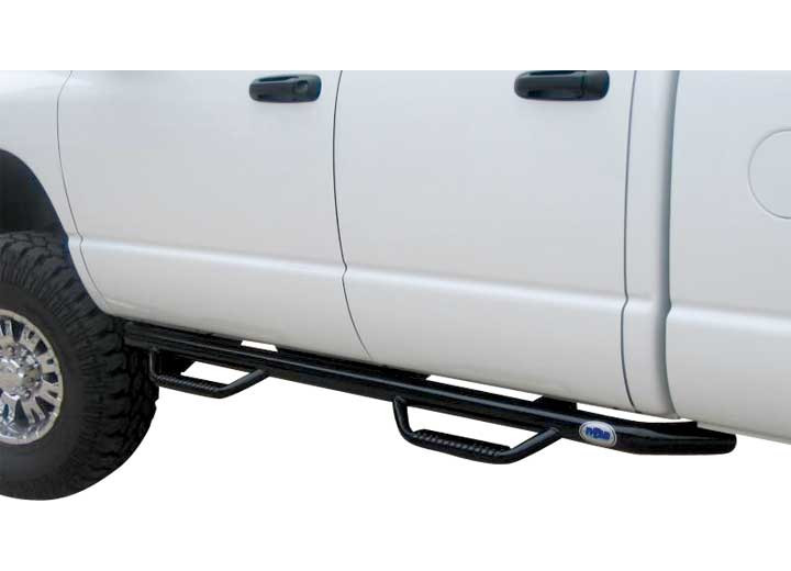 N-Fab - 0106 Silverado/sierra 1500/2500/3500 Crew Cab Nerf Step (cab Length)black Powder Coated - C0180CC