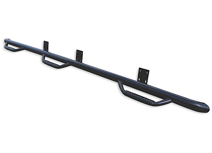 N-Fab - 0208 Ram 4dr Quad Cab 6ft 4in Bed Nerf Step W/bed Access Steptextured Black - D0289QC-6-TX