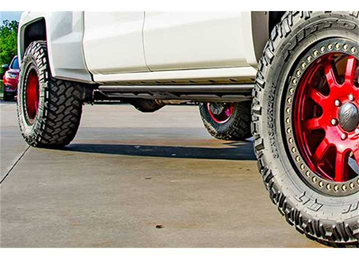 N-Fab - 1522 Colorado/canyon Crew Cab/cab Length Rock Railstextured Black - G154RKRCC