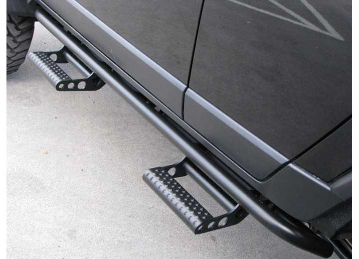 N-Fab - 1522 Canyon/colorado Extended Cab All Beds Rkr Rails Cab Length Textured Blk - G154RKRQC