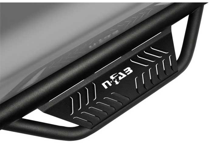 N-Fab - 0721 Tundra Double Cab 6.5ft Standard Bed Txt Black Bed Access 3in Podium Lg - HPT0792QC-6-TX