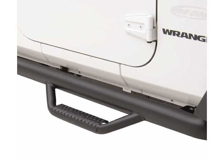 N-Fab - 9706 Wrangler Tj/bj Nerf Step (w2w)black Powder Coated - J9746