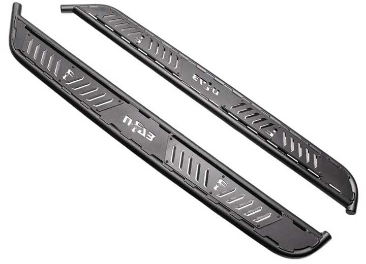 N-Fab - 19c Silverado/sierra 1500/20c Silverado/sierra 2500/3500 Crew Cab Ravegr Running Boards Black - NBC19CC-TX